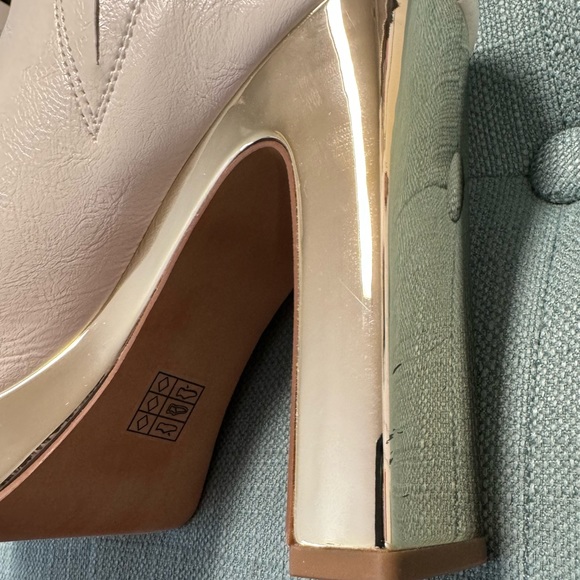 DKNY 9 NEW Women's Peep Toe Platform Heeled Slip On Bootie Sandal - Picture 8 of 11